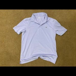 Men’s Medium Purple Vineyard Vines Athletic Polo